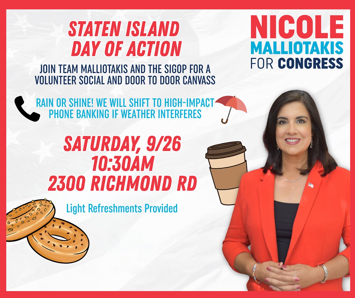 Staten Island Day of Action - Saturday 9/26, 10:30AM, 2300 Richmond Rd
